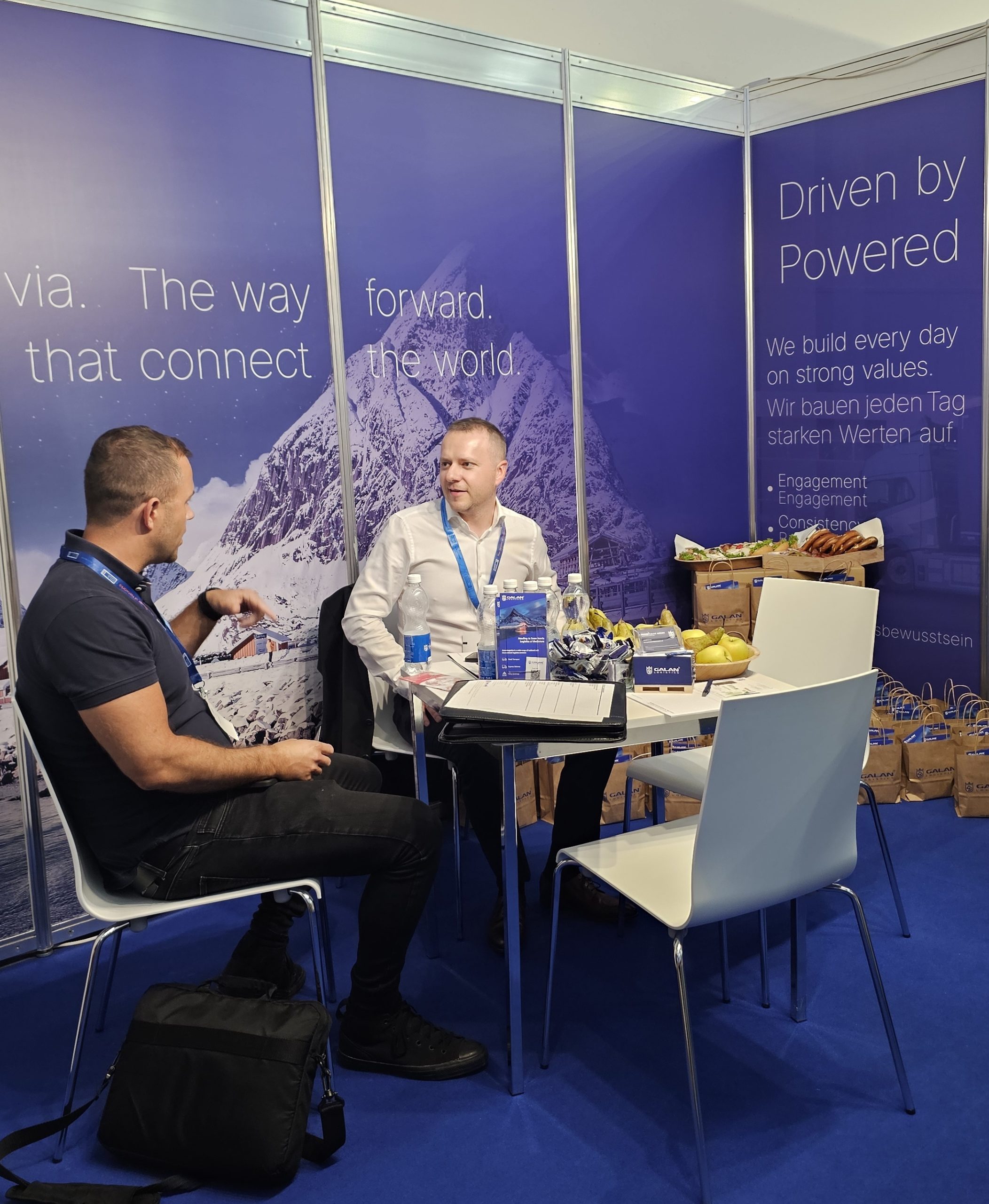 Targi Transport Logistic 2025, Galan Logistics, rozmowy o trendach w logistyce, elastyczne usługi, automatyzacja i ekologia