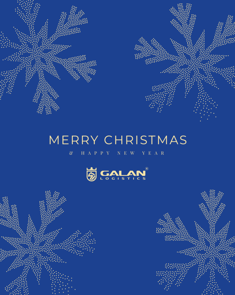 Weihnachts- und Neujahrsgrüße 2026 – vom Team von Galan Logistics