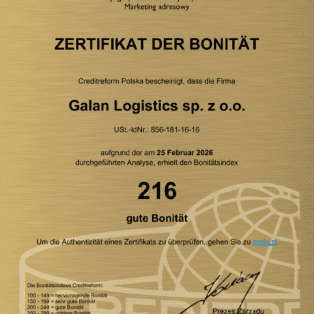 Zertifikat Der Bonität